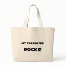 MY Carpenter ROCKS! Tote Bags