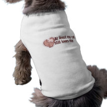 My Cat Loves Me Dog Shirt