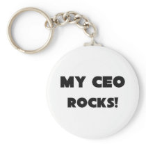 MY Ceo ROCKS! Key Chain
