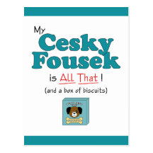 My Cesky Fousek is All That! Postcards