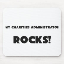 MY Charities Administrator ROCKS! Mouse Pads