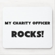 MY Charity Officer ROCKS! Mouse Mat