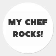 MY Chef ROCKS! Stickers
