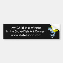 My Child Is a Winner. Bumper Stickers