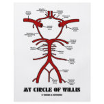 My Circle Of Willis (Arteries Anatomical Humor) Flyer