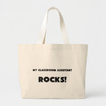 MY Classroom Assistant ROCKS! Tote Bags