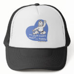My cloth nappy makes me happy hats