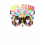 "My Club" White Spaghetti t-shirts