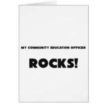 MY Community Education Officer ROCKS! Cards