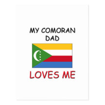 My COMORAN DAD Loves Me Post Card