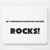 MY Corporate Executive Officer ROCKS! Mouse Mats
