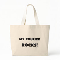 MY Courier ROCKS! Canvas Bags