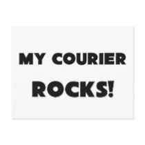 MY Courier ROCKS! Postcard