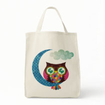 My Crescent Owl Tote Bags
