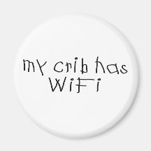 My crib has wifi magnets