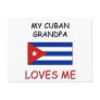 My Cuban Grandpa Loves Me Postcards