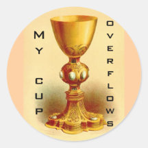 My cup overflows stickers