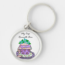 My Cup Runneth Over Key Chain
