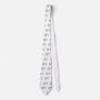 My Dad Beat Skin Cancer (Scoreboard) Custom Tie