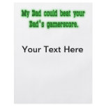 My Dad could beat your Dad's Gamerscore Flyer