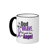 My Dad Is An Angel Pancreatic Cancer Coffee Mug