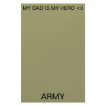 MY DAD IS MY HERO <3 PERSONALIZED STATIONERY