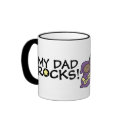 My Dad Rocks! mugs