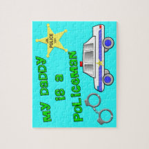 My Daddy is a Policeman Kids Puzzel Jigsaw Puzzles