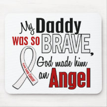 My Daddy Is An Angel Lung Cancer Mousepad