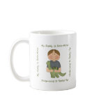 My Daddy is Dino-Mite! (blonde,brown & Asian) Coffee Mug