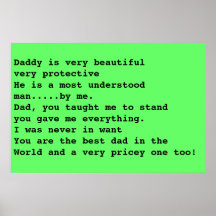 My Daddy Poster