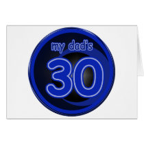 My Dad's is 30