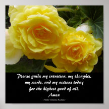 My Daily Prayer Poster
