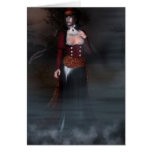 My Dark Lady 01 ~ Full Greeting Cards
