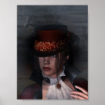 My Dark Lady 01 ~ Portrait Print