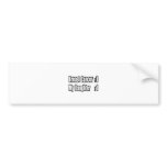 My Daughter Beat Breast Cancer (Scoreboard) Bumper Sticker