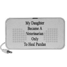 My Daughter Became A Veterinarian Only To Heal Pan iPhone Speakers