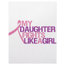 my daughter fights like a girl customized letterhead
