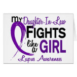 My Daughter-In-Law Fights Like A Girl 10 Lupus Card