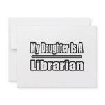 My Daughter Is A Librarian invitations