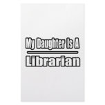 My Daughter Is A Librarian stationery