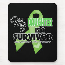 My Daughter is a Survivor - Lymphoma Mousepads