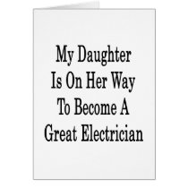 My Daughter Is On Her Way To Become A Great Electr