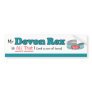 My Devon Rex is All That! Funny Kitty Bumper Sticker