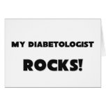 MY Diabetologist ROCKS! cards