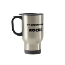 MY Diabetologist ROCKS! Coffee Mugs