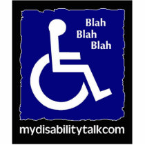 My Disability Talk Key Chain Photo Sculpture