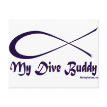 My Dive Buddy Postcard