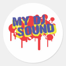My DJ Sound Sticker