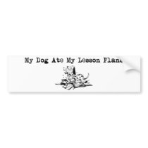 My Dog Ate My Lesson Plans